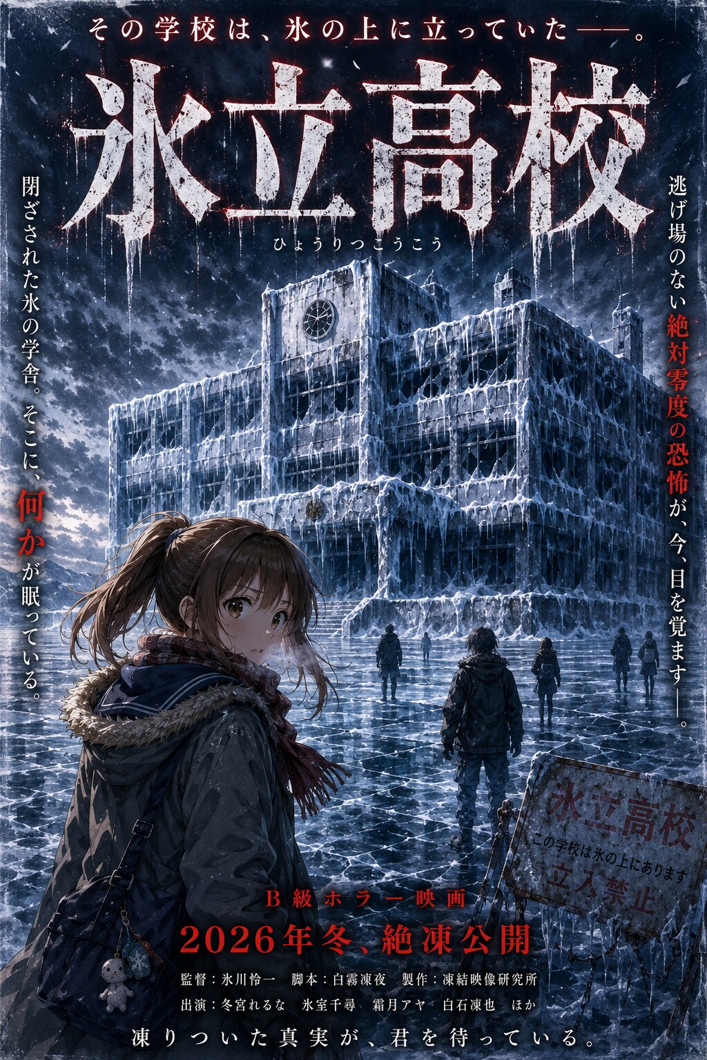 ホラー映画風な女の子