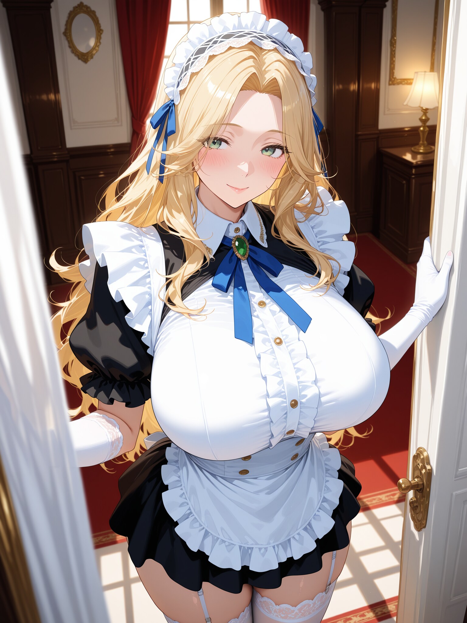 聖女の新春、献身のメイド①