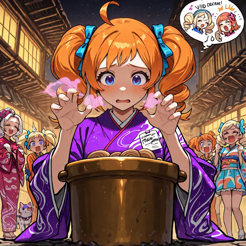オレンジ髪ちゃん