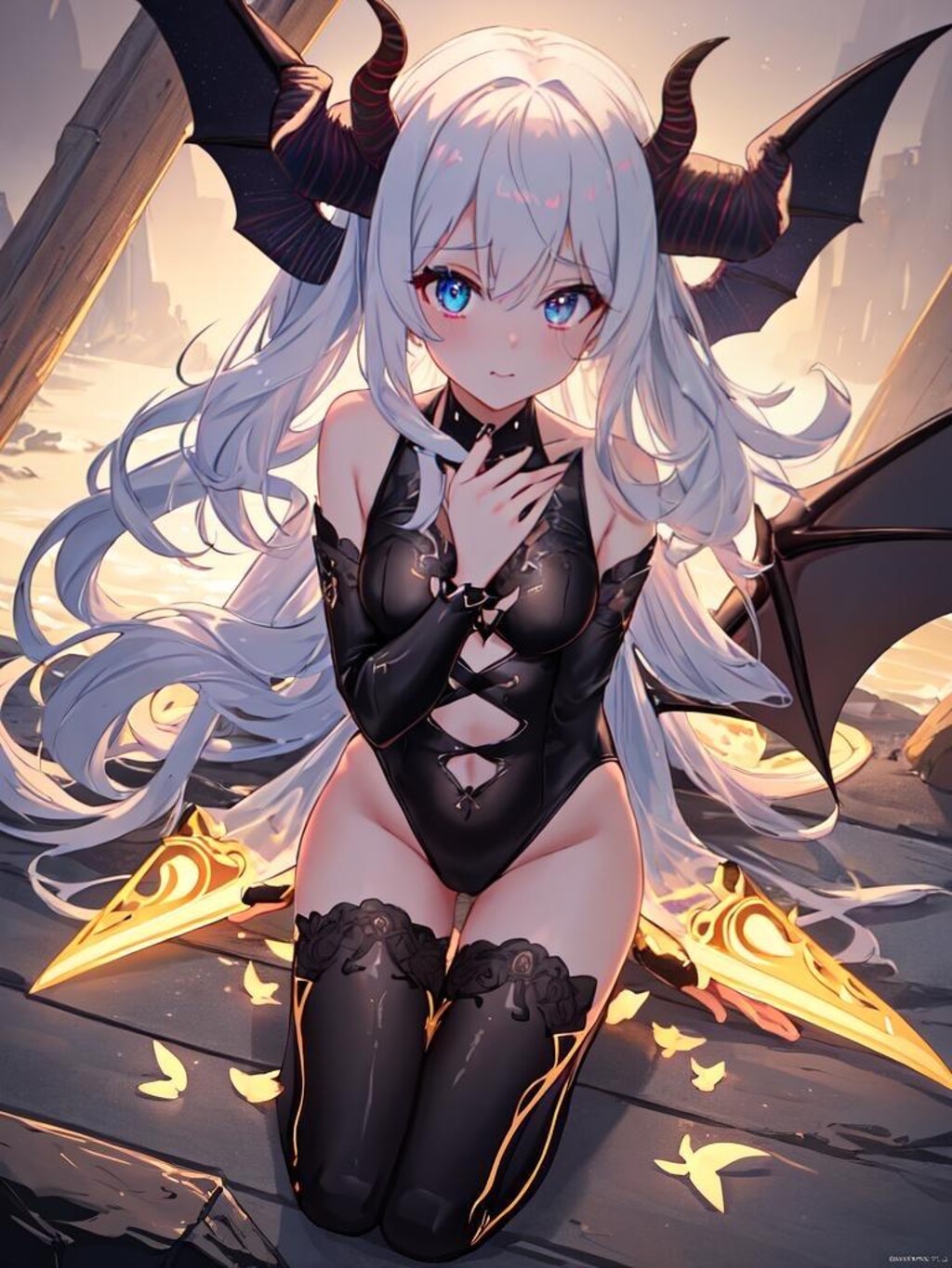 夜の悪魔っ子250421