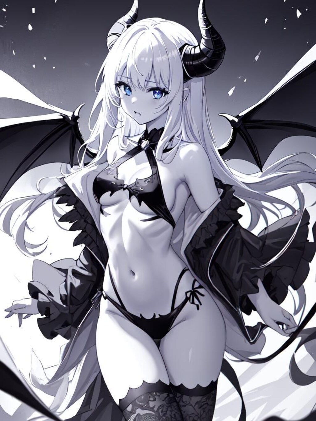 夜の悪魔っ子250421