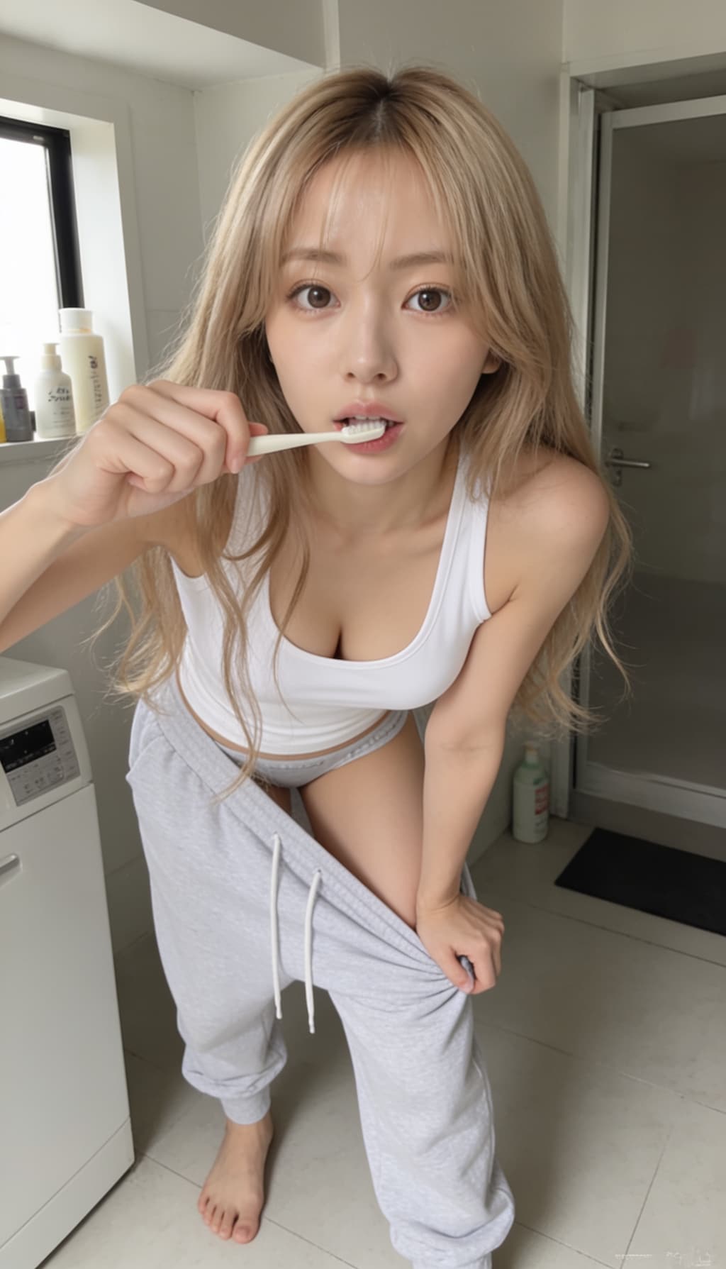 この服、横から見ると…