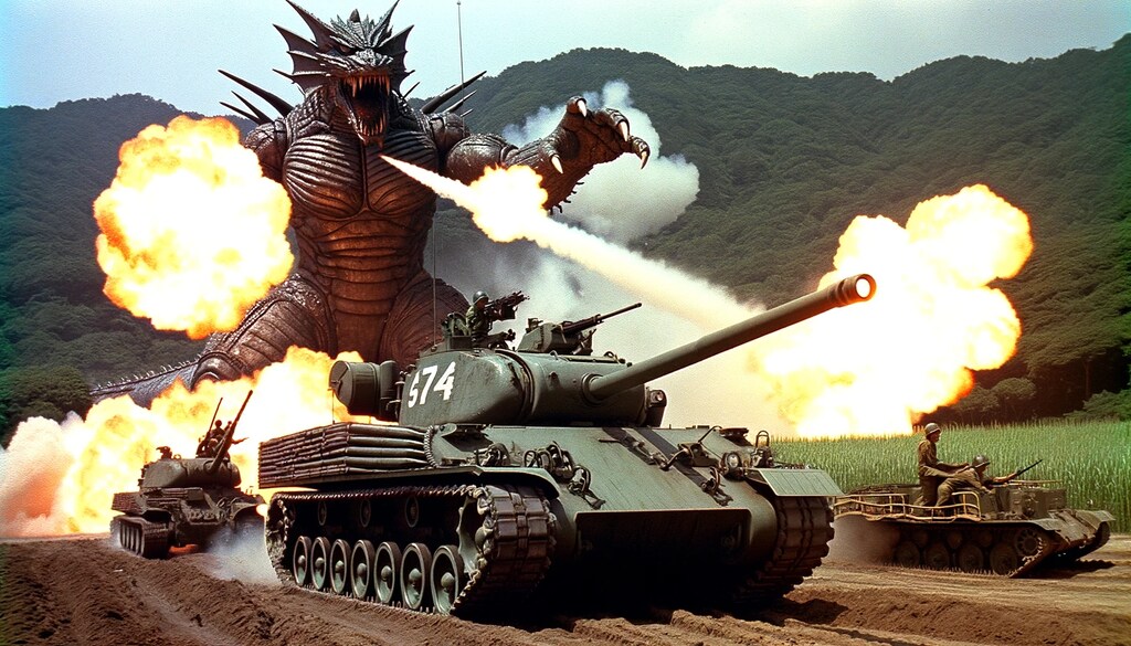 大怪獣 vs 自衛隊