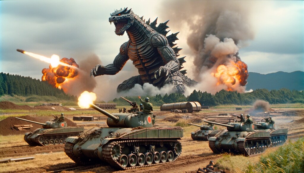 大怪獣 vs 自衛隊