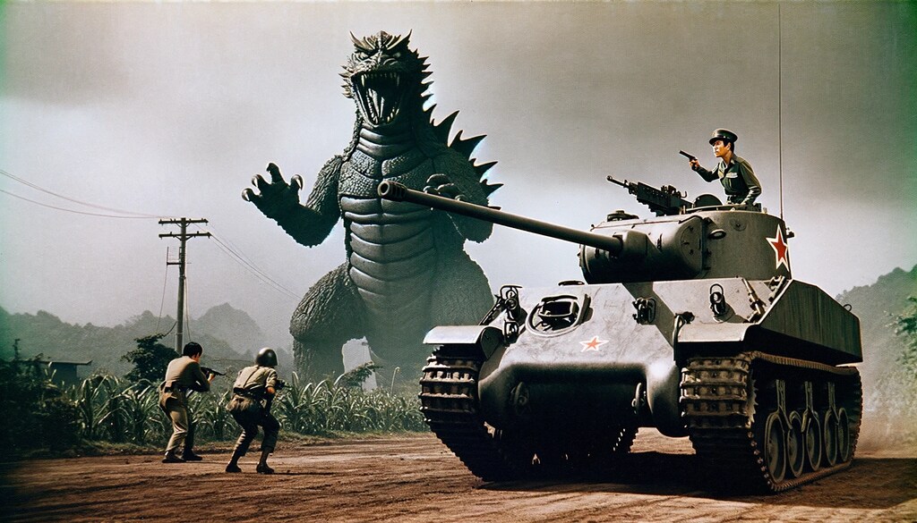 大怪獣 vs 自衛隊