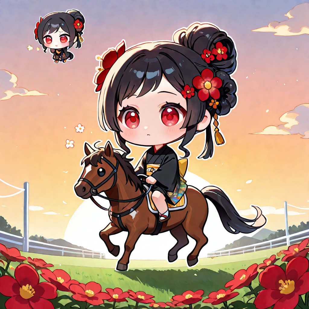 ミニトキヒメ(乗馬)