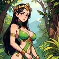 ザクロを味わう女神 4枚目