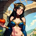 ザクロを味わう女神 2枚目