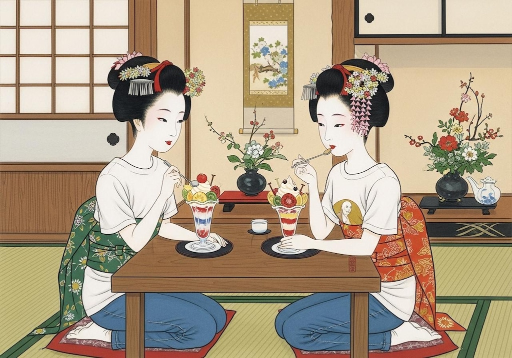 舞妓さんのフリータイム