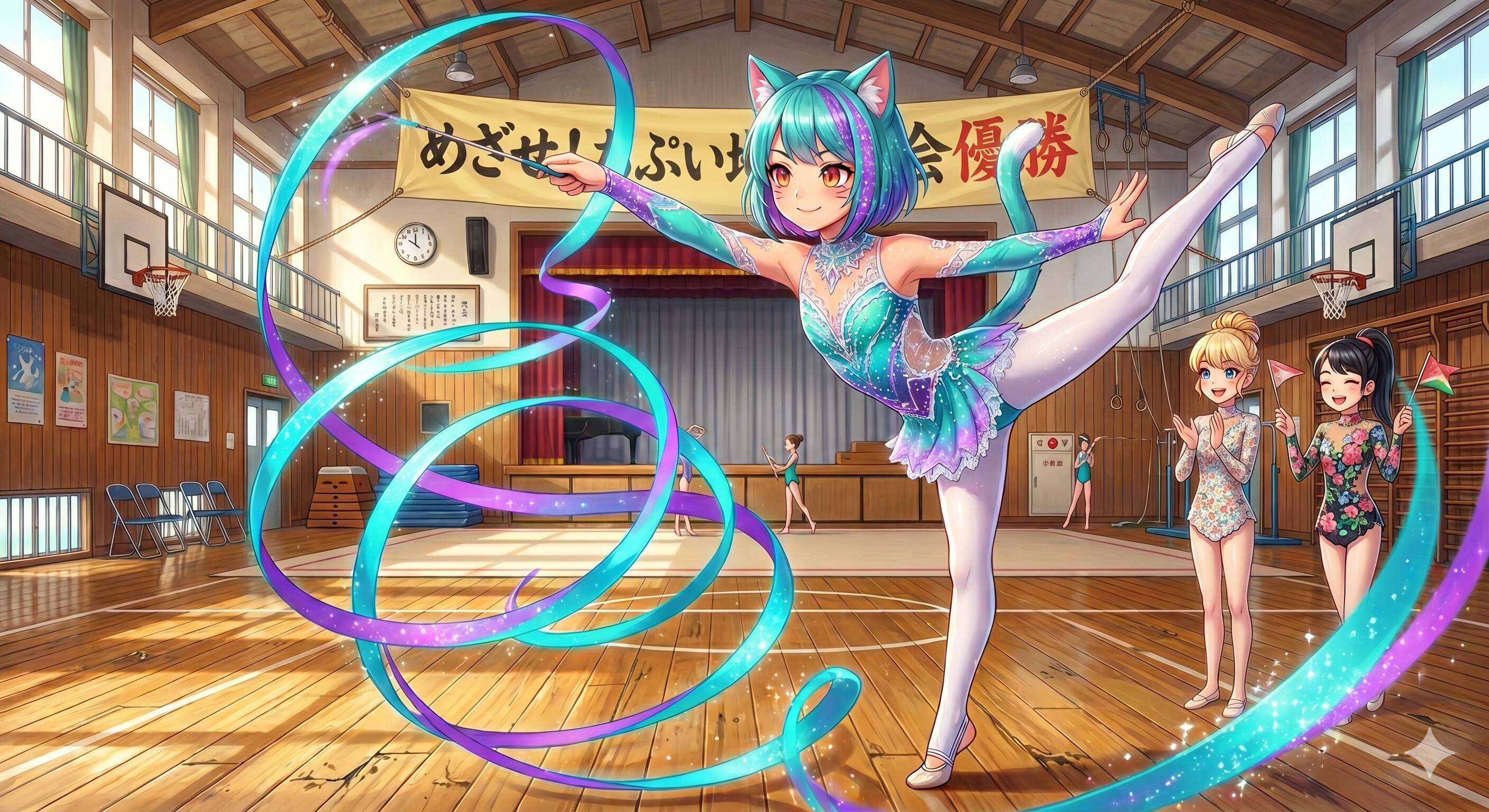 ちちぷい地区大会に向けて練習中
