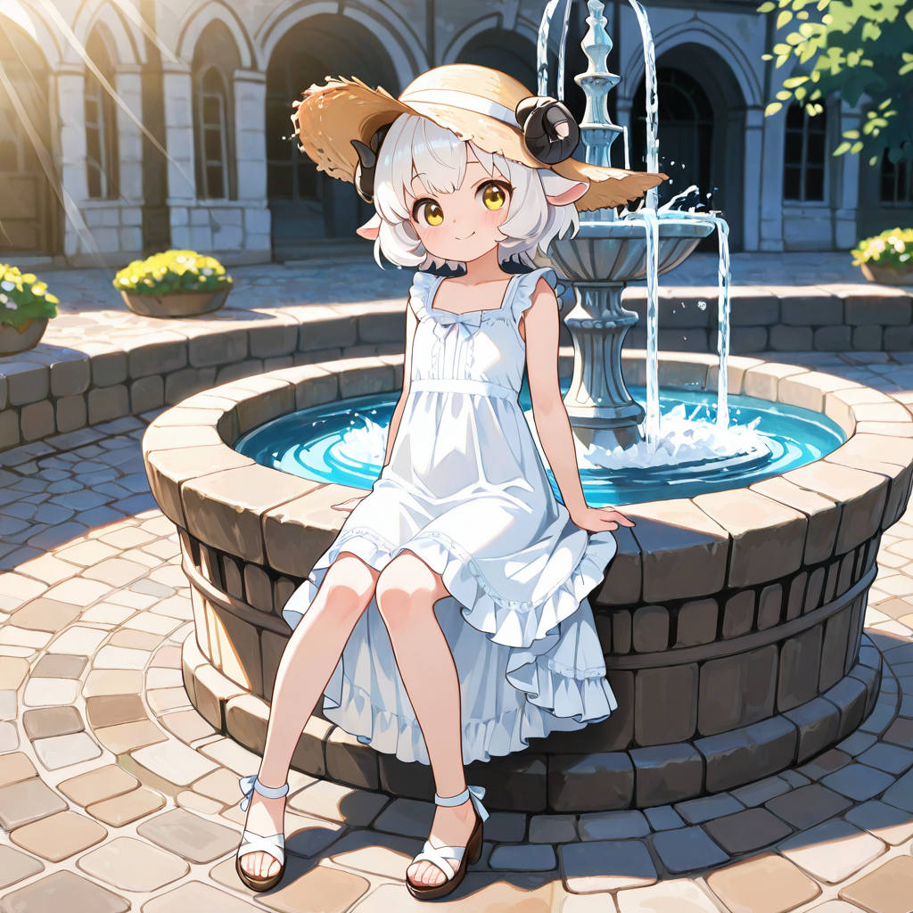 今日は噴水の日
