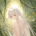 A serene twilight scene set in a magical 5枚目