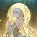 A serene twilight scene set in a magical 3枚目