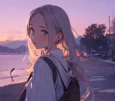 夕暮れと君