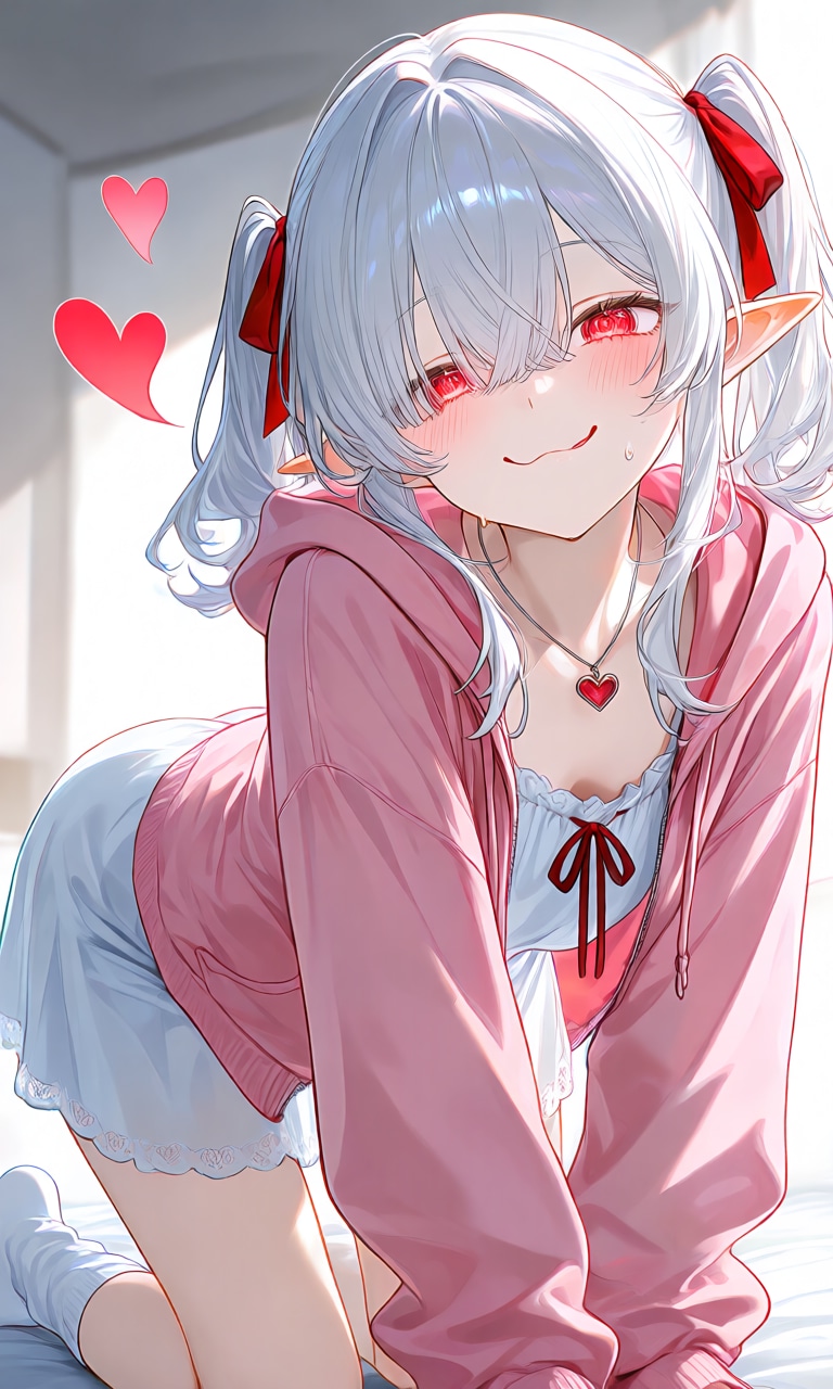 21、朝起こしに来たシロネさん