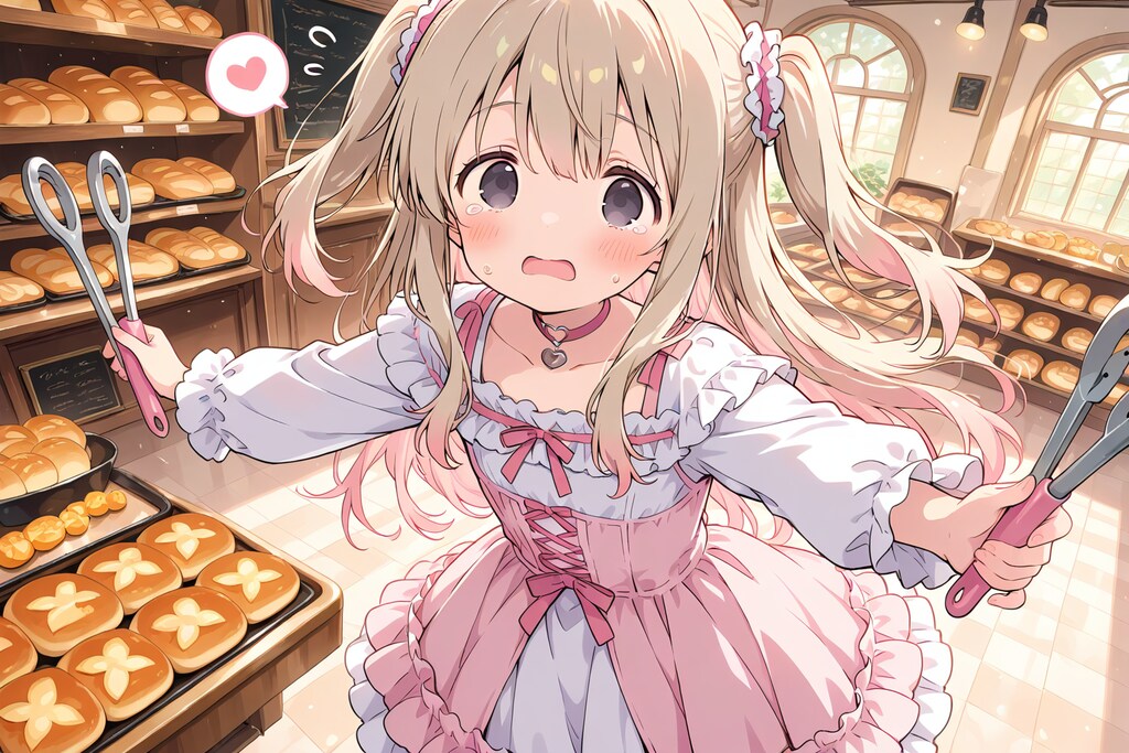 ここのパンはあげませーん