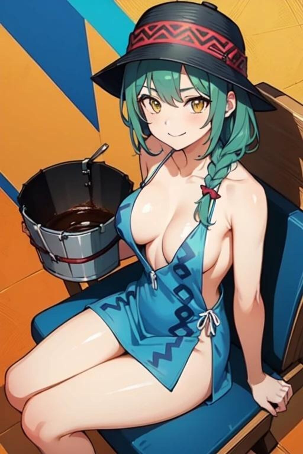 民族柄の帽子(Tribal)８枚