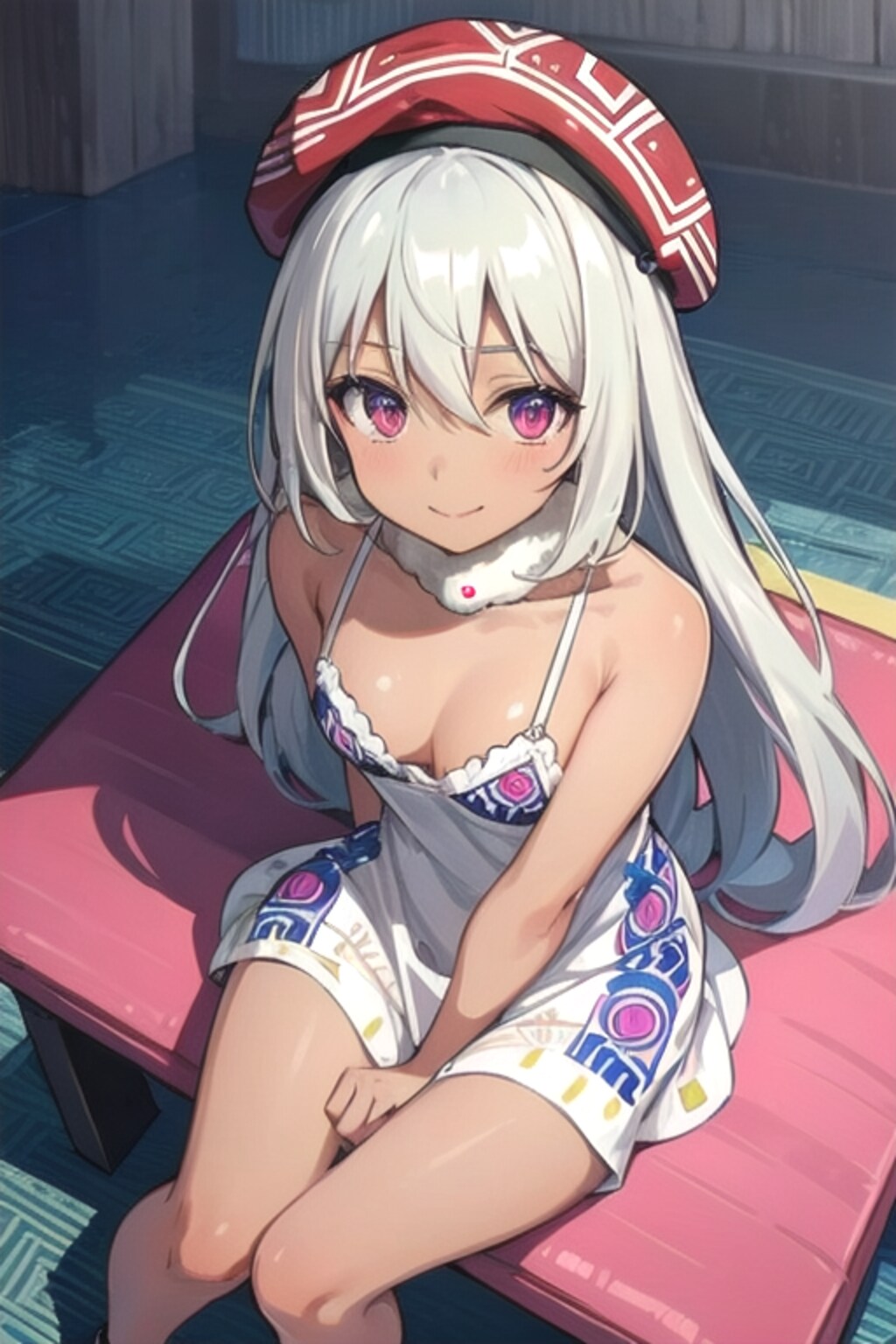 民族柄の帽子(Tribal)８枚