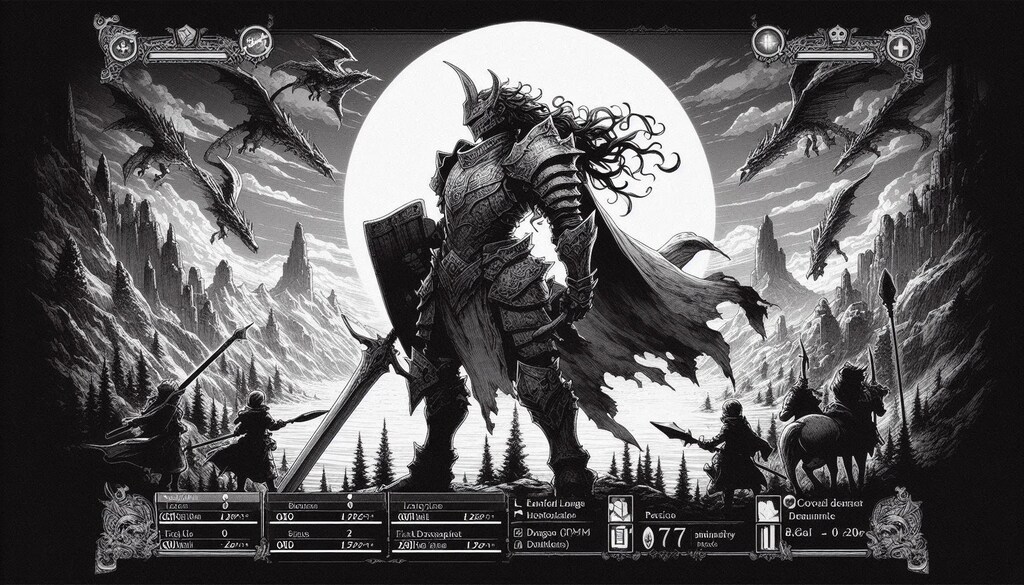 Dalleちゃんの良さ③！ファンタジー世界の描写も緻密でかっこいい♪・・タイトルは「挑め！ボスキャラ！！」