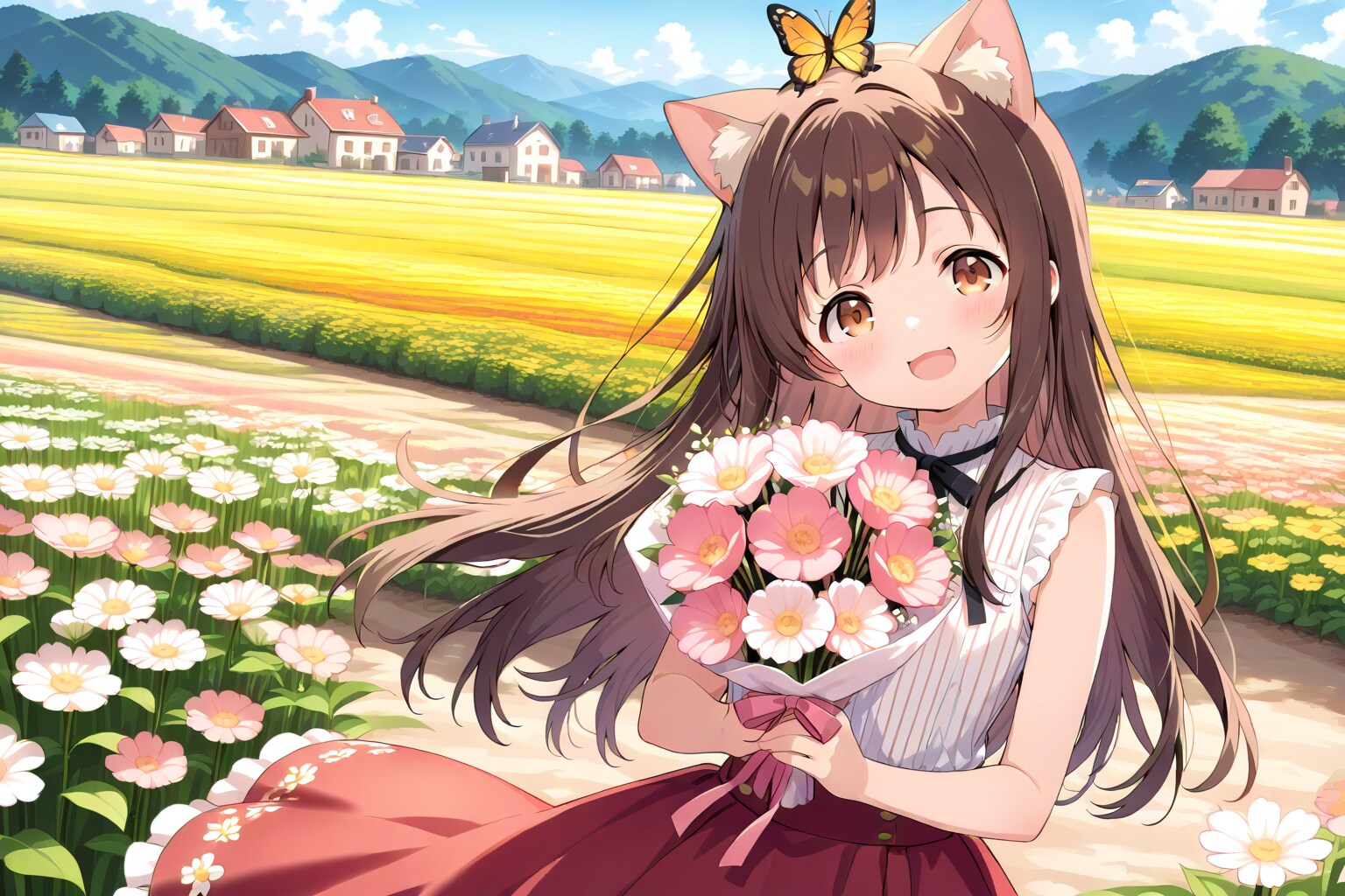 ネコ娘のちーちゃん🐈✨２３ | の人気AIイラスト・グラビア