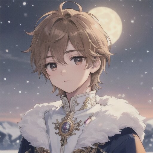 王子様と雪の夜