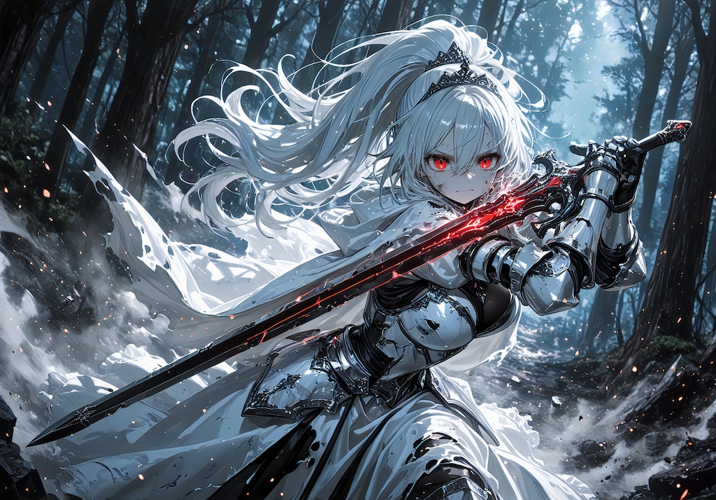 戦場を駆ける姫騎士