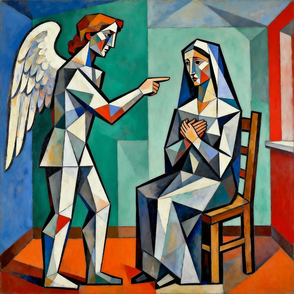 ピカソの受胎告知