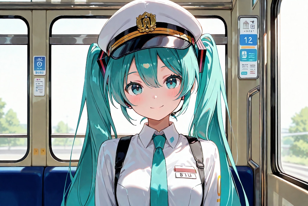 バスガイドミクさん
