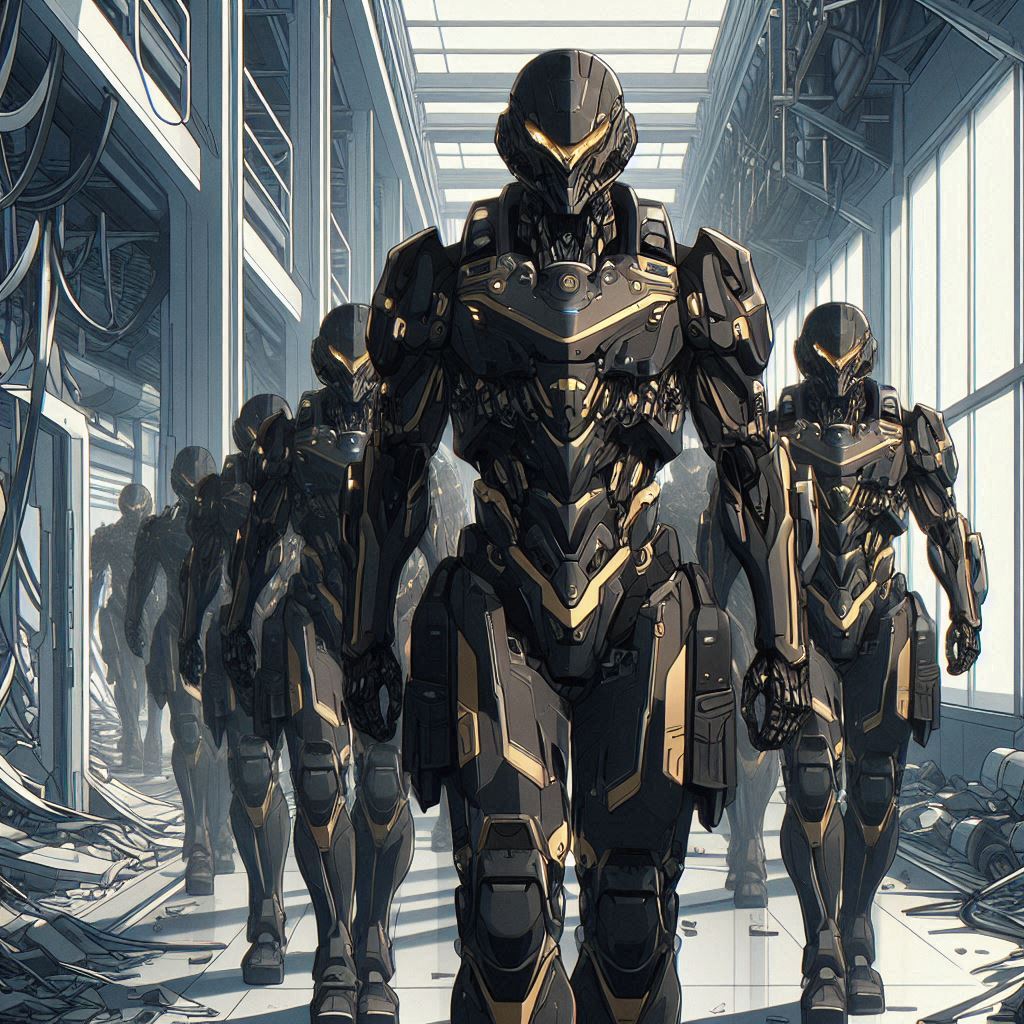 スマートなタイプのSFボディアーマー | の人気AIイラスト・グラビア