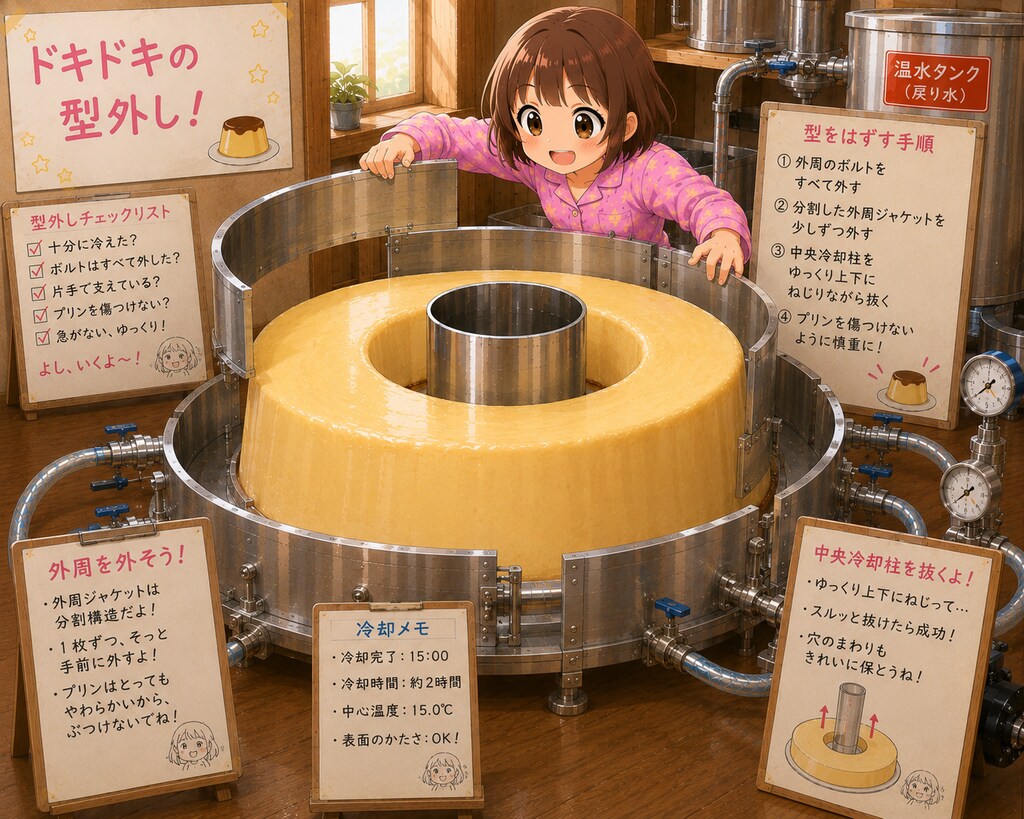 プリンをつくるよ！