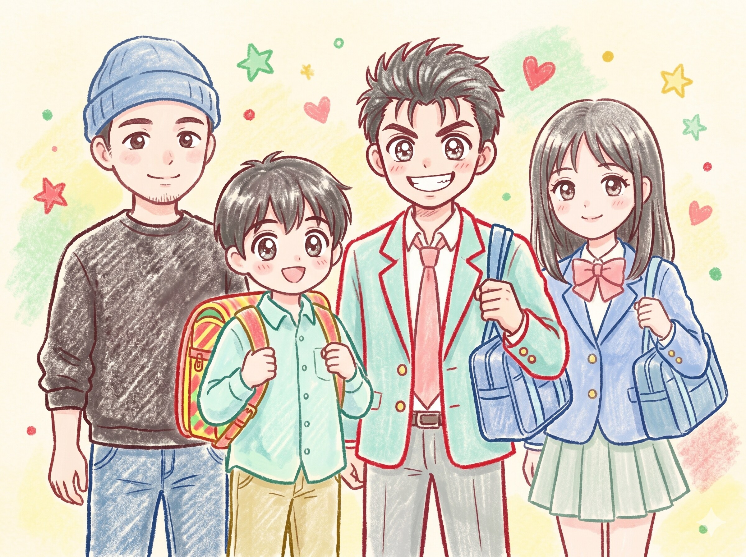 4人組 148 | の人気AIイラスト・グラビア
