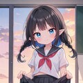 制服エルフたくし上げ(ｻﾝﾌﾟﾙ) 2枚目