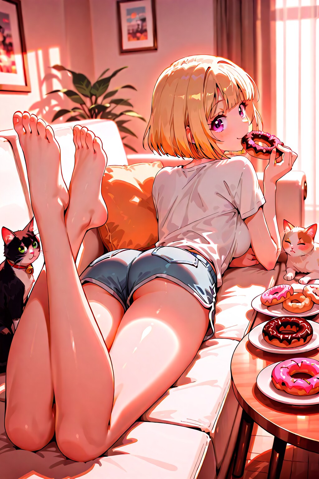 猫と過ごす | の人気AIイラスト・グラビア