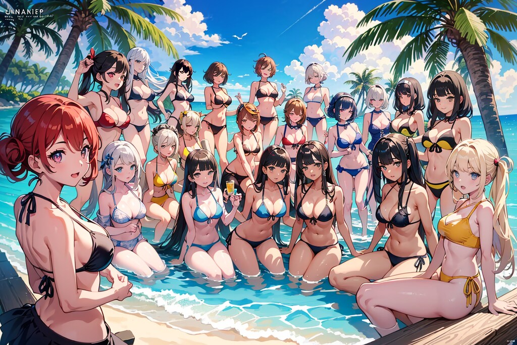 真夏の水着コンテスト
