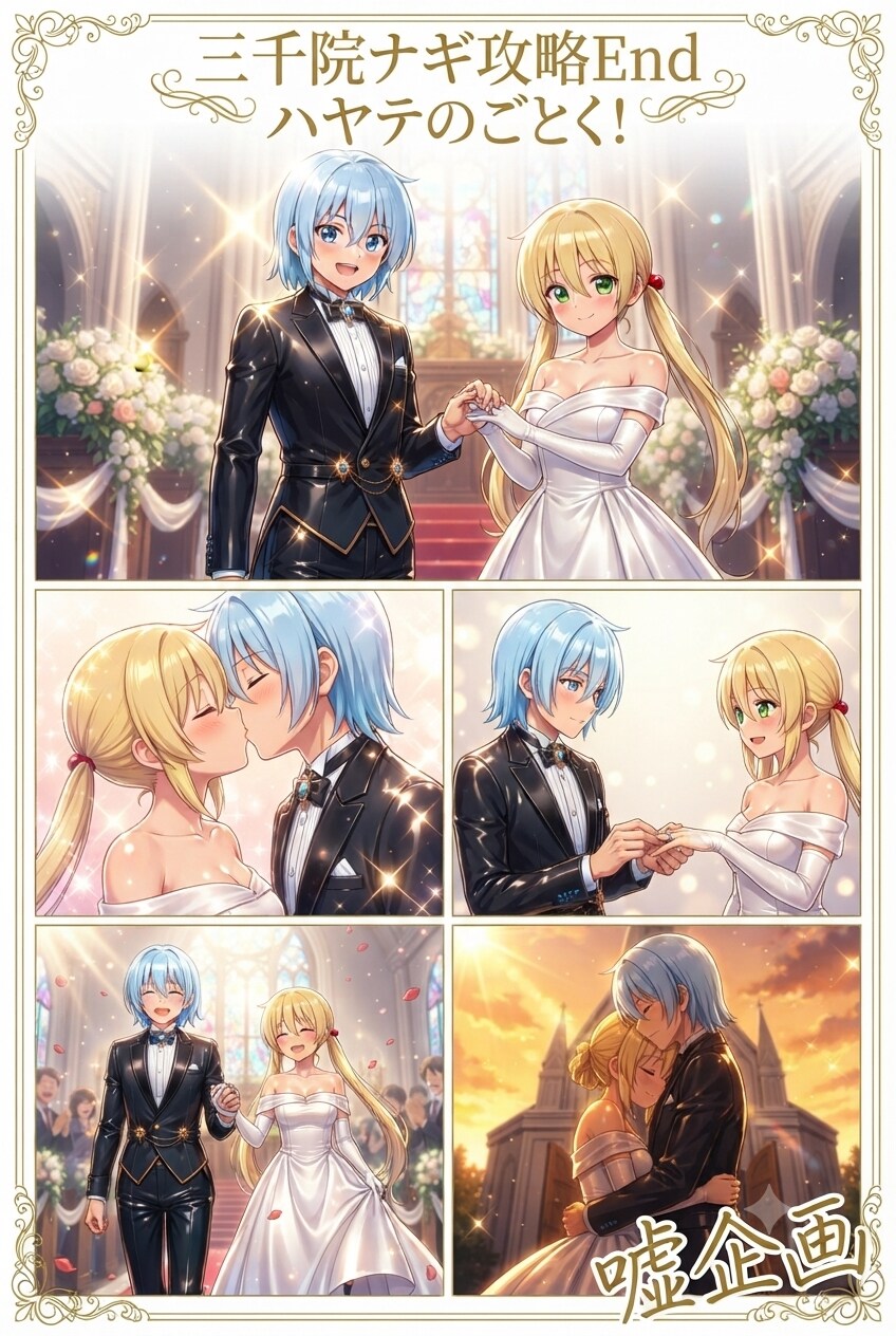 ハヤテのごとく　三千院ナギ攻略End