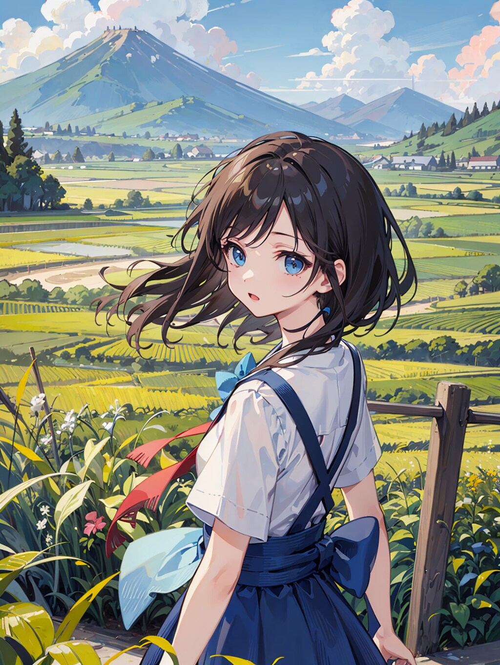 山間