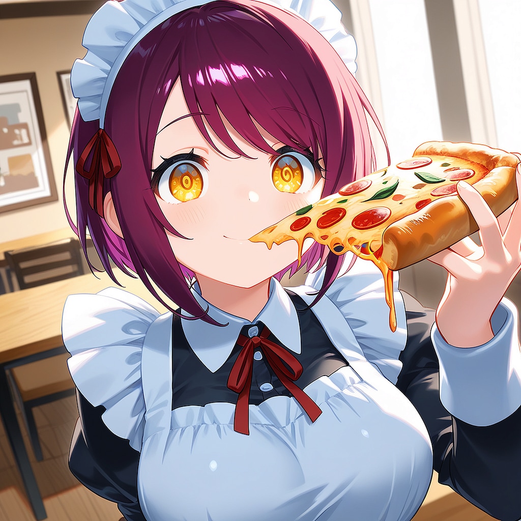 こんにちは（挨拶メイドの芽衣ちゃん）