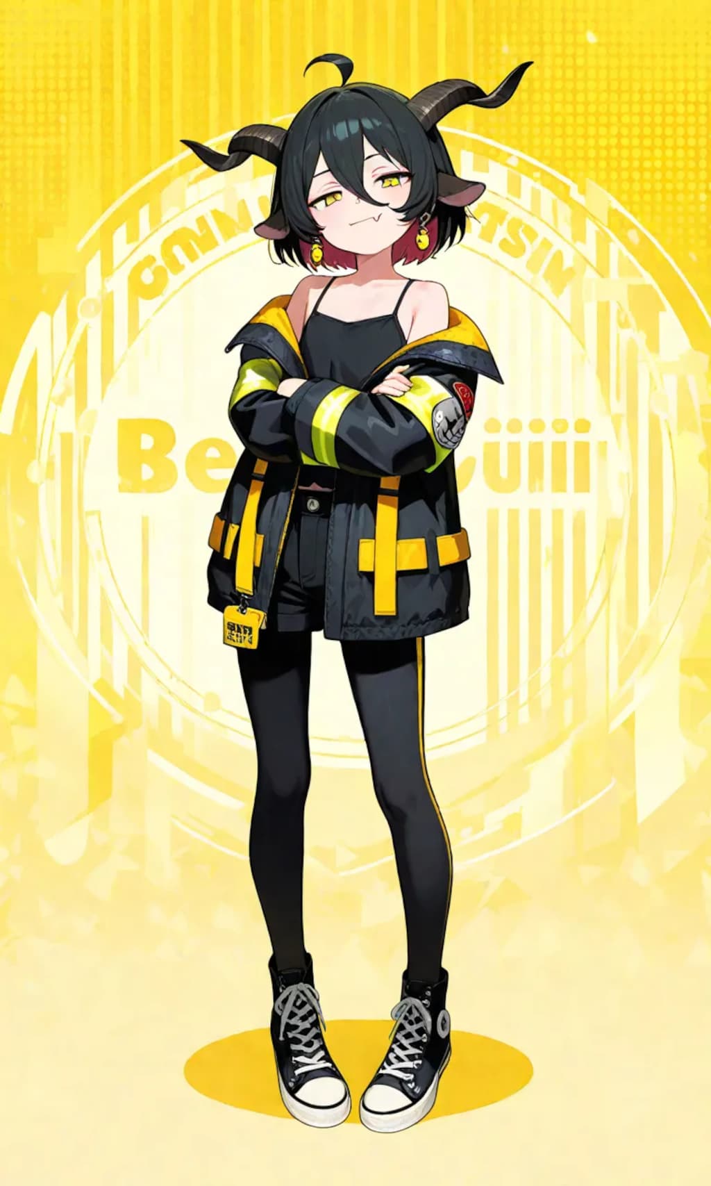 2Pカラーやぎ娘