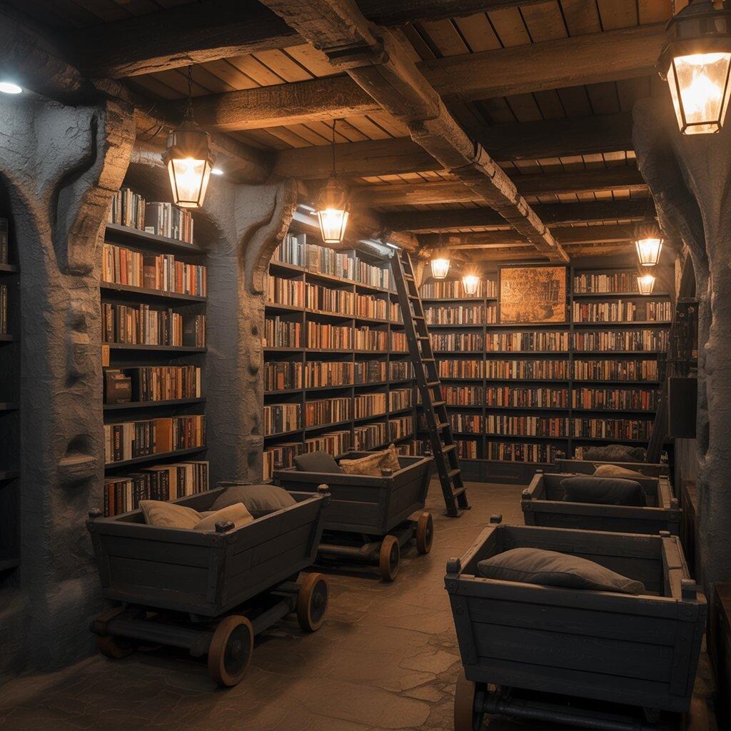 炭鉱っぽい書店