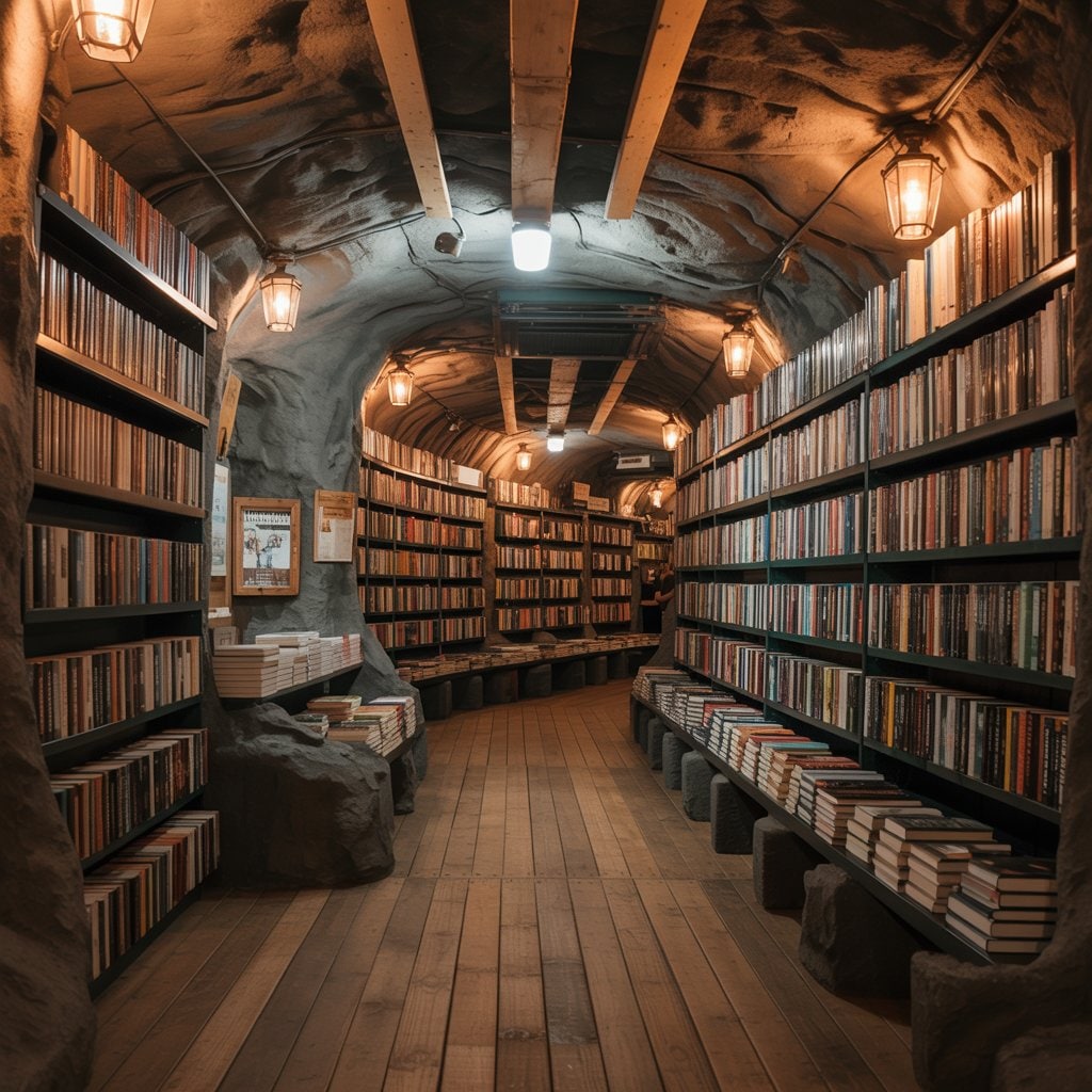 炭鉱っぽい書店 | の人気AIイラスト・グラビア