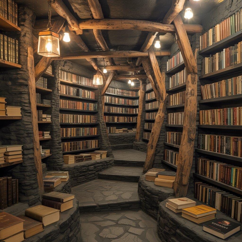 炭鉱っぽい書店