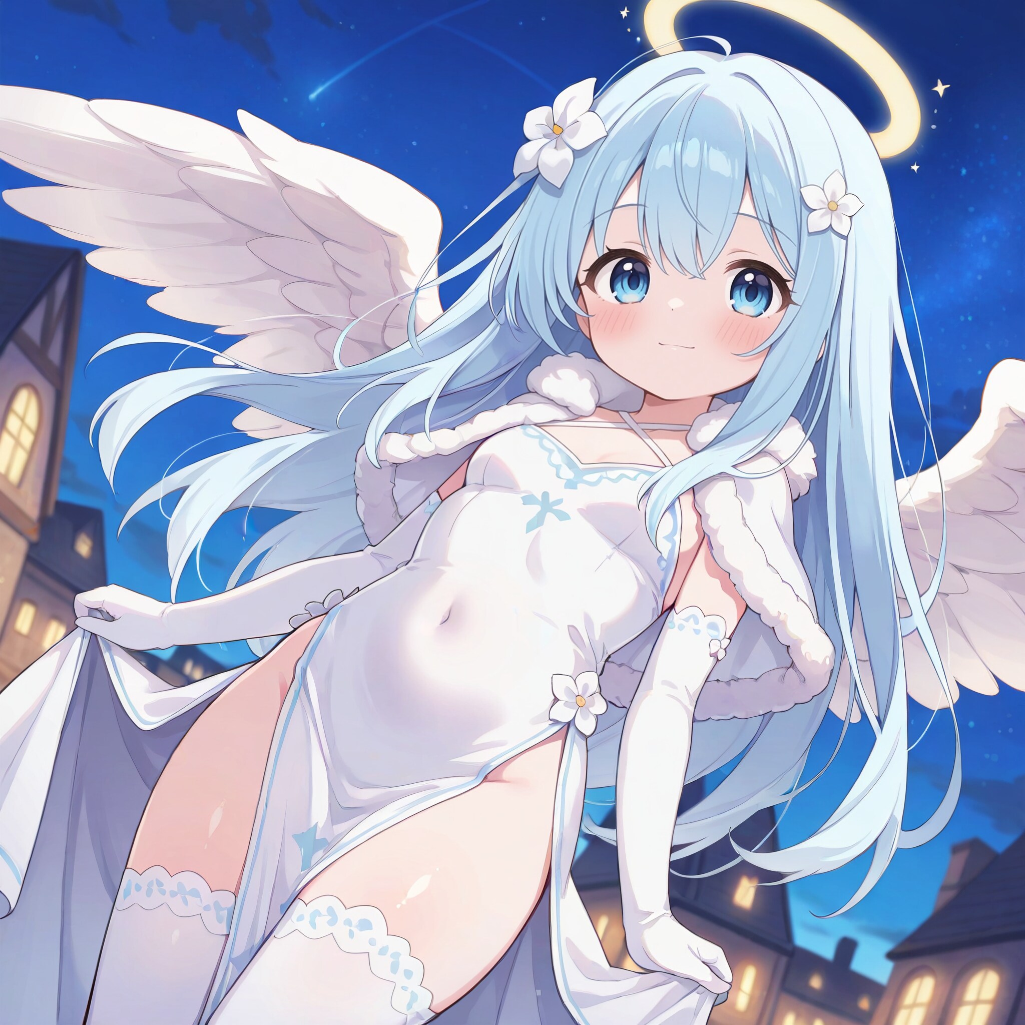 天使ちゃん・冬の装い