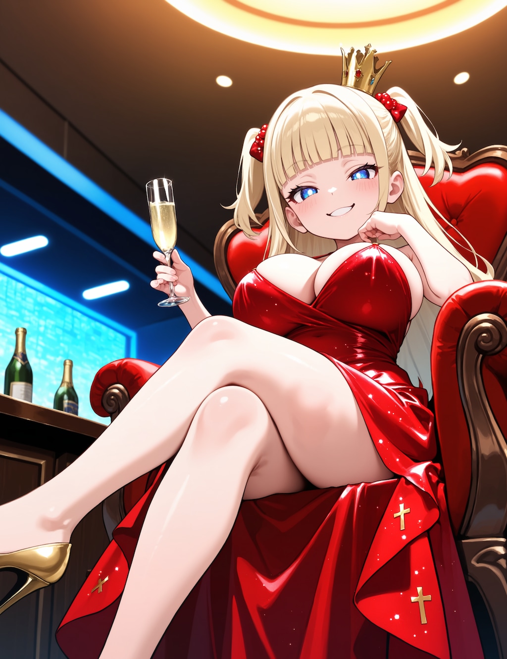 わがまま女王の乾杯