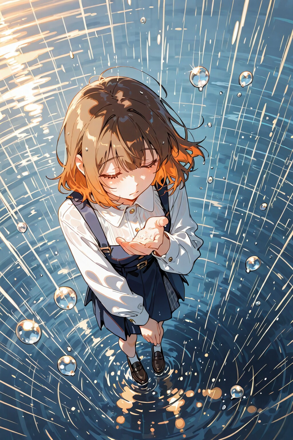 優しい水音