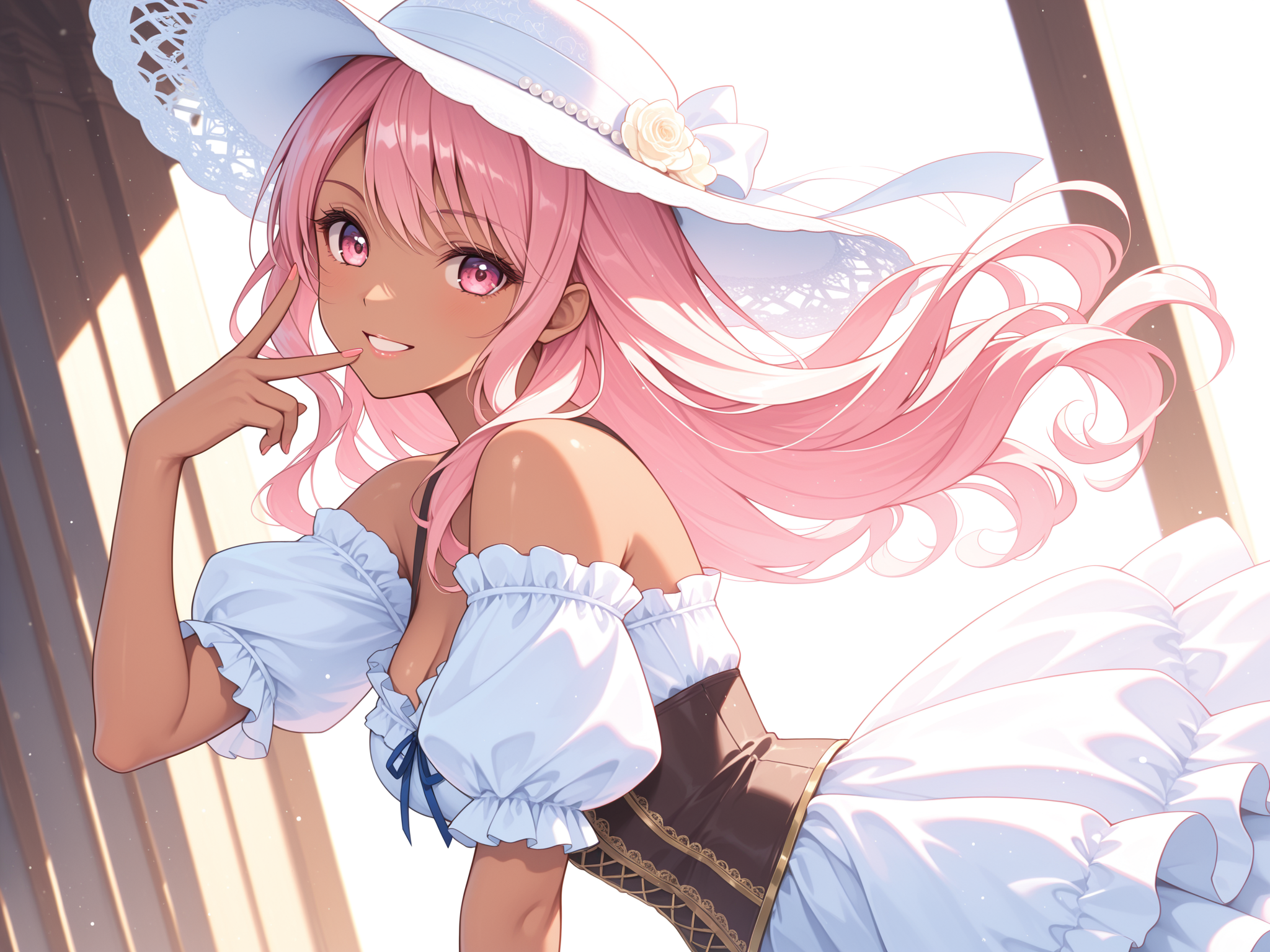 中世ヨーロッパの貴婦人ギャル | の人気AIイラスト・グラビア