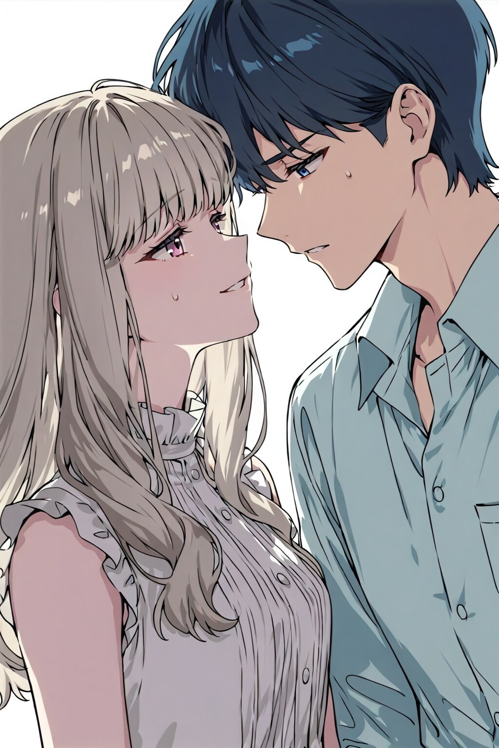 睨み合いを指定したのだが
