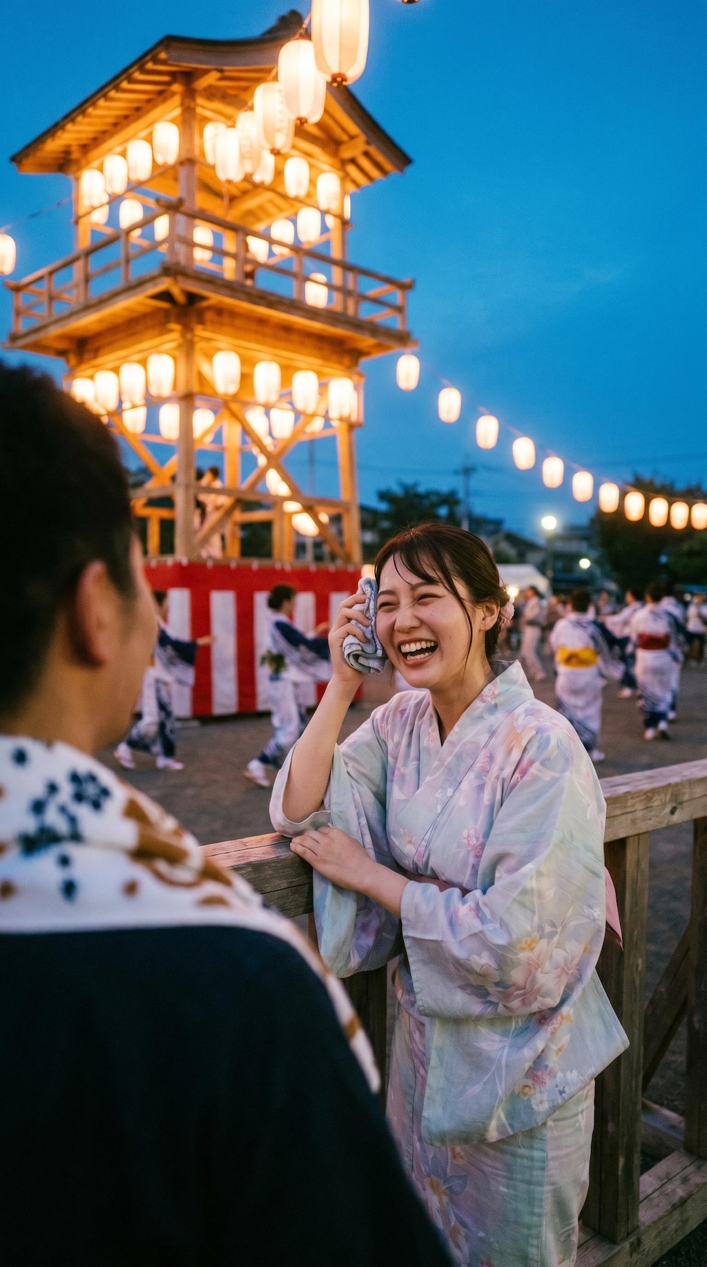 One Evening at the Festival Street