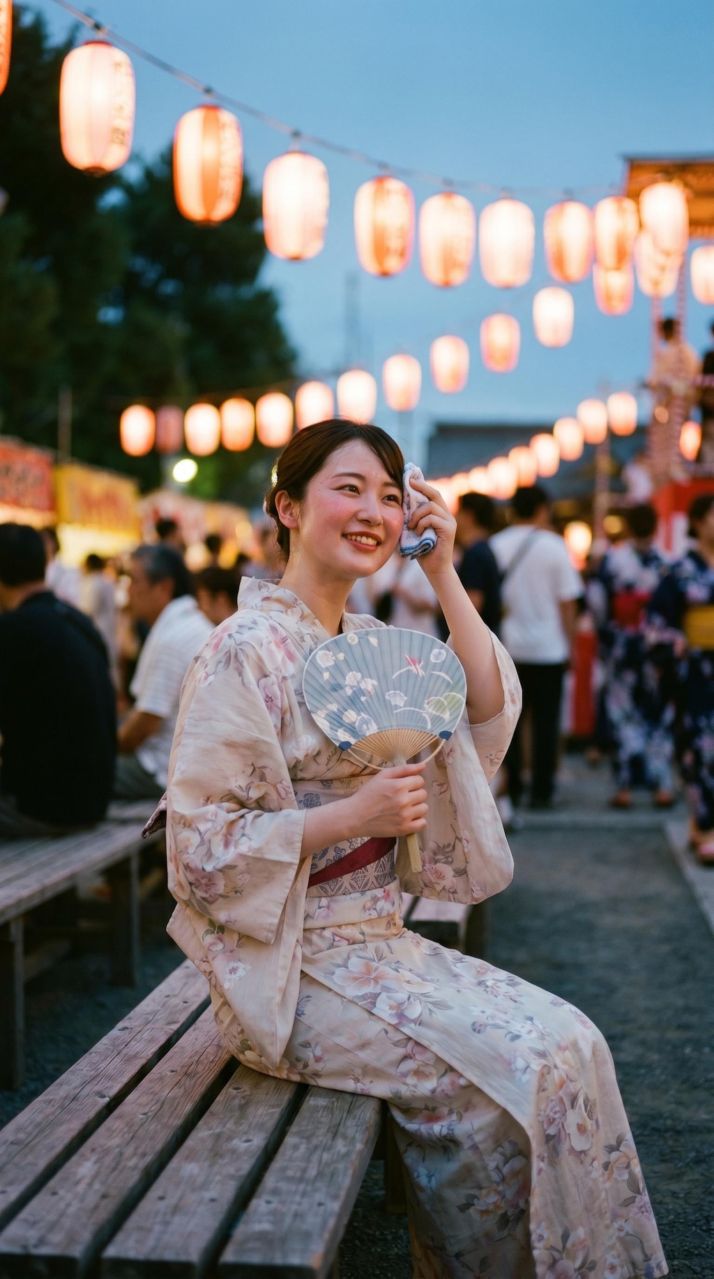 One Evening at the Festival Street