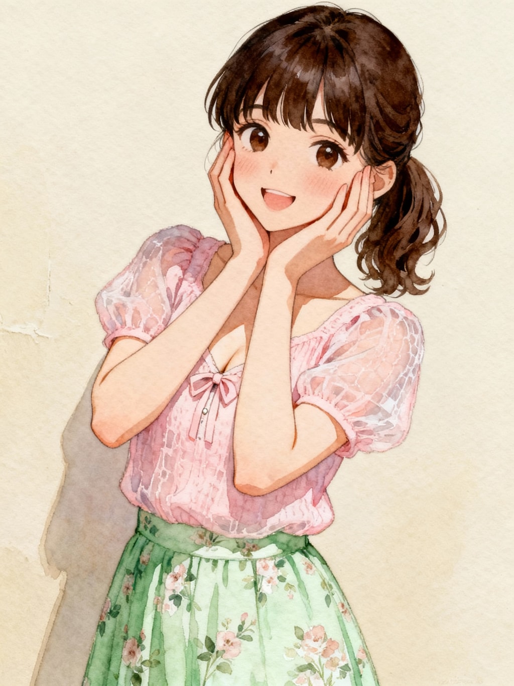 嬉しいことがあった