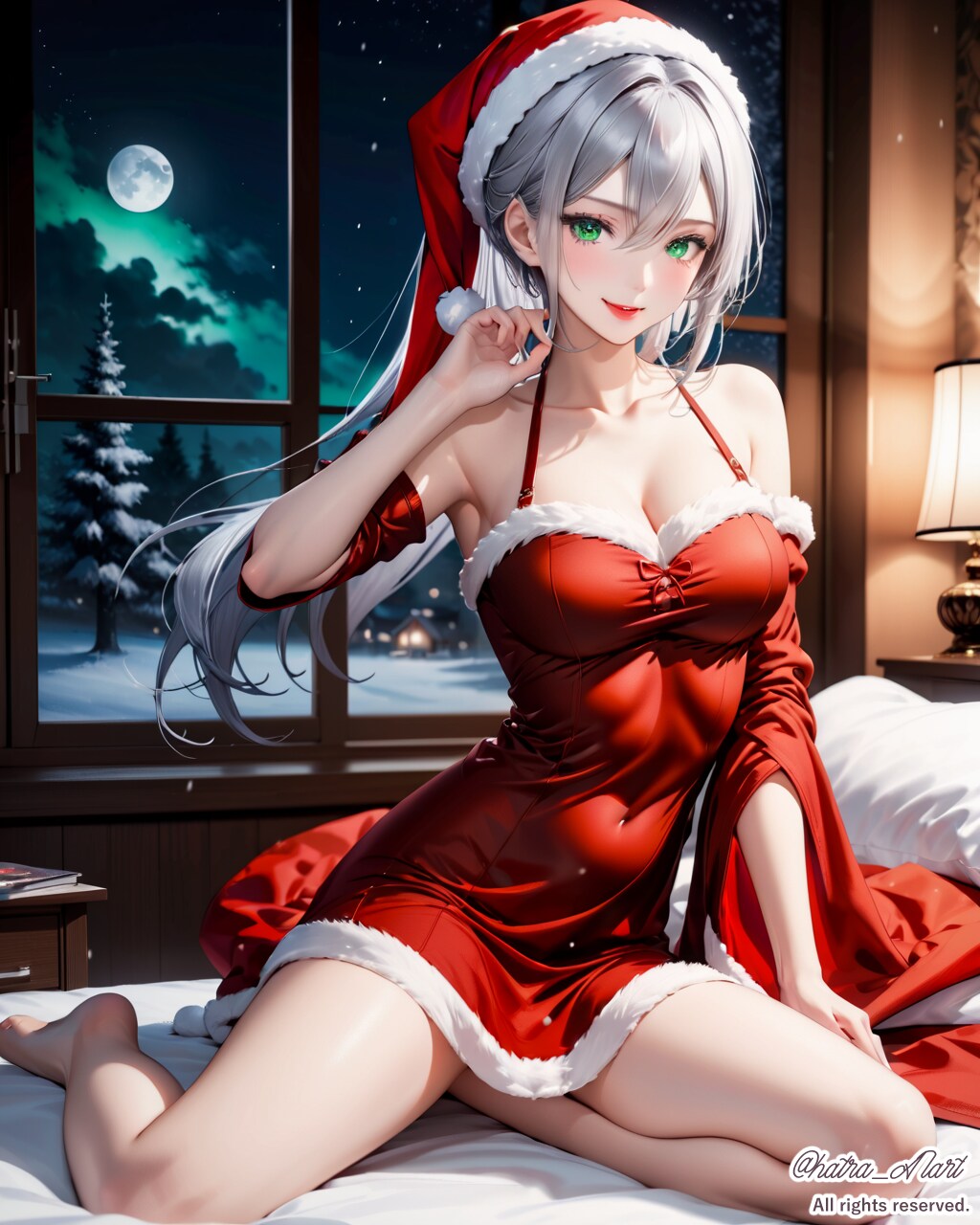 サンタのお姉さん
